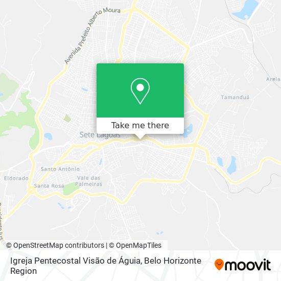 Igreja Pentecostal Visão de Águia map