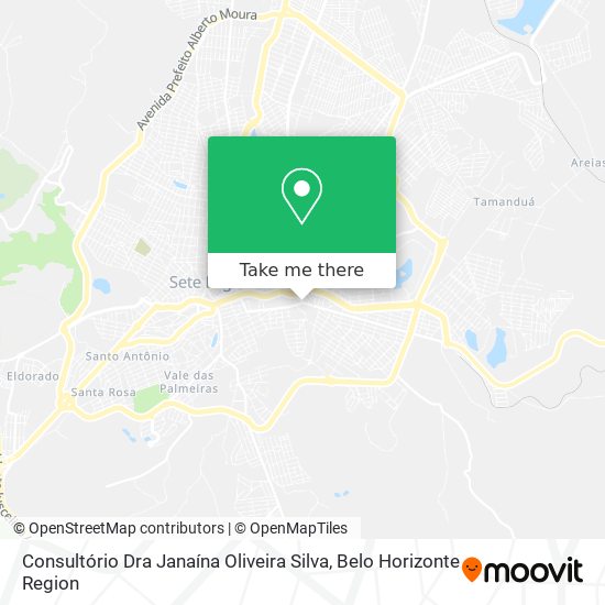 Consultório Dra Janaína Oliveira Silva map