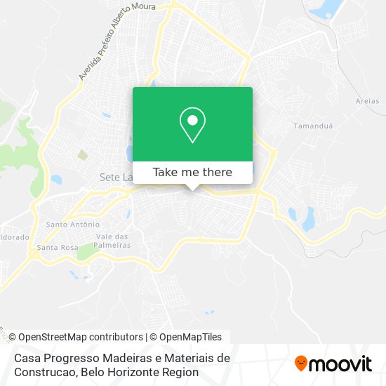 Casa Progresso Madeiras e Materiais de Construcao map