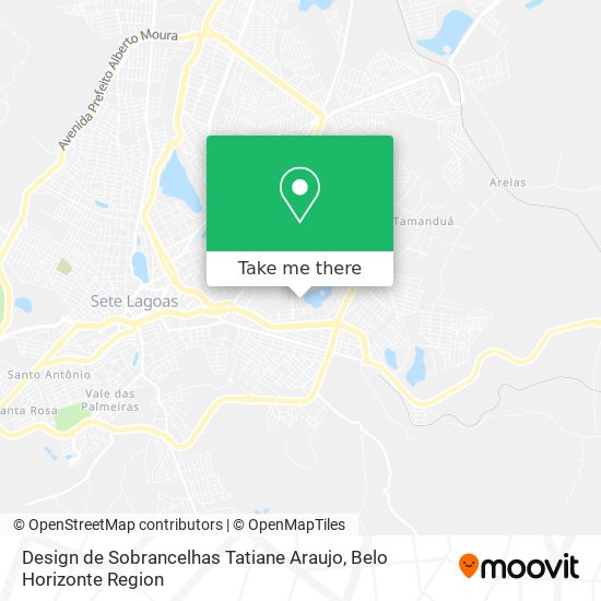 Design de Sobrancelhas Tatiane Araujo map