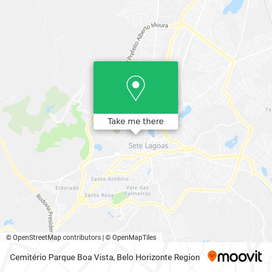 Cemitério Parque Boa Vista map