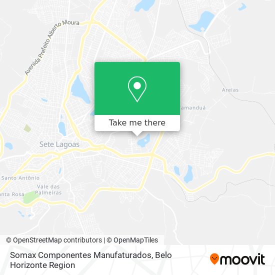 Somax Componentes Manufaturados map
