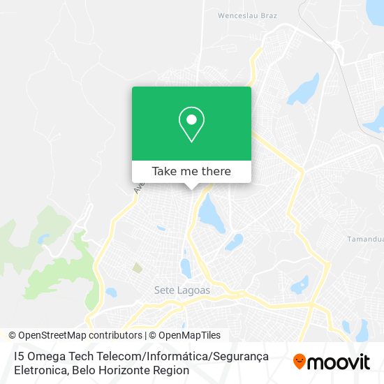 I5 Omega Tech Telecom / Informática / Segurança Eletronica map