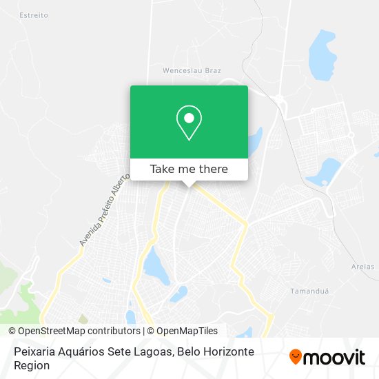 Peixaria Aquários Sete Lagoas map