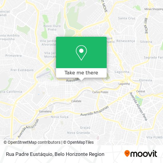 Rua Padre Eustáquio map