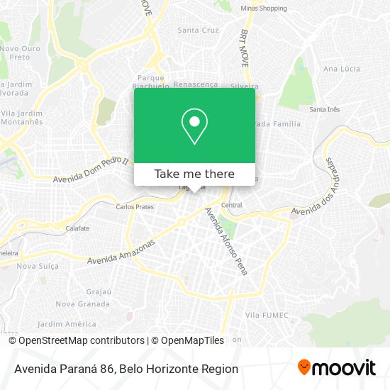 Avenida Paraná 86 map