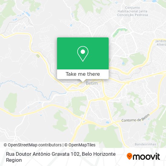 Rua Doutor Antônio Gravata 102 map