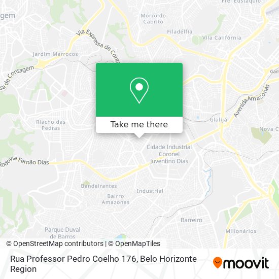 Rua Professor Pedro Coelho 176 map