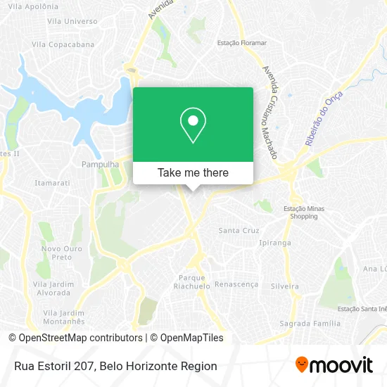 Rua Estoril 207 map