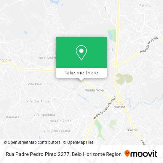 Rua Padre Pedro Pinto 2277 map