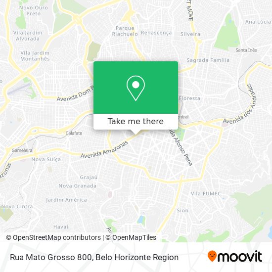 Rua Mato Grosso 800 map