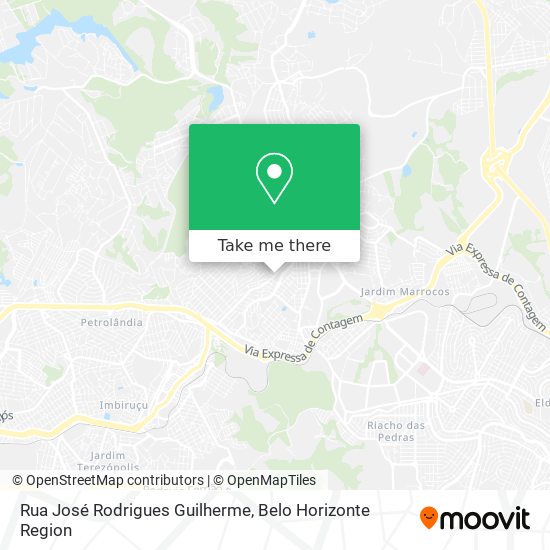 Rua José Rodrigues Guilherme map