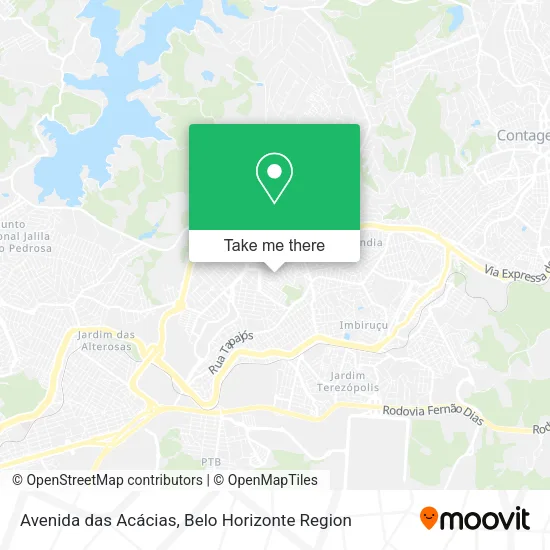 Avenida das Acácias map