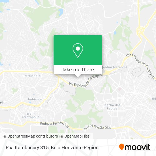 Rua Itambacury 315 map