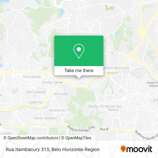 Rua Itambacury 315 map