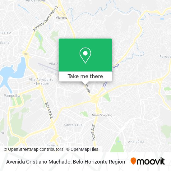 Avenida Cristiano Machado map