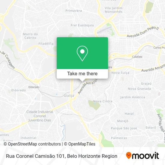 Rua Coronel Camisão 101 map