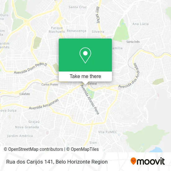 Rua dos Carijós 141 map