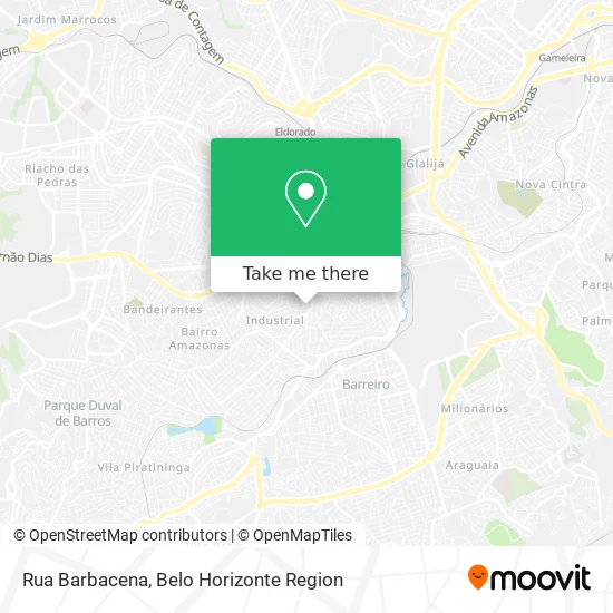 Rua Barbacena map