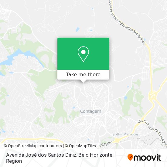 Avenida José dos Santos Diniz map