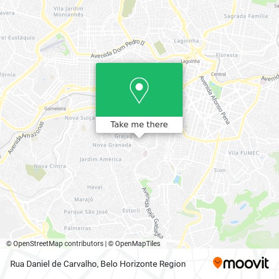 Rua Daniel de Carvalho map