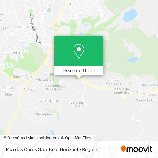 Rua das Cores 355 map