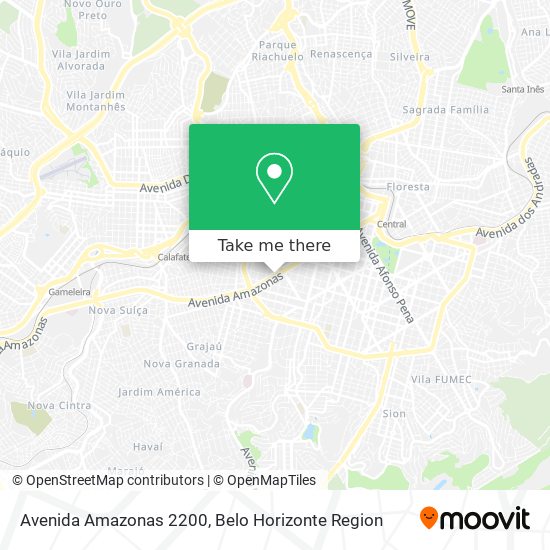 Avenida Amazonas 2200 map