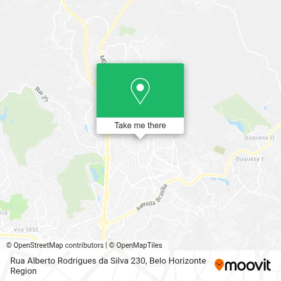 Rua Alberto Rodrigues da Silva 230 map
