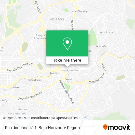 Rua Januária 411 map