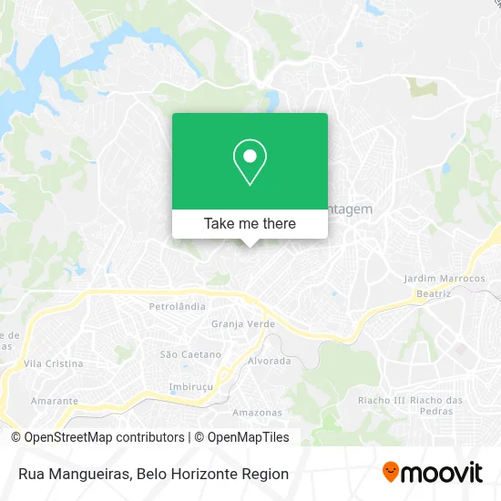 Rua Mangueiras map
