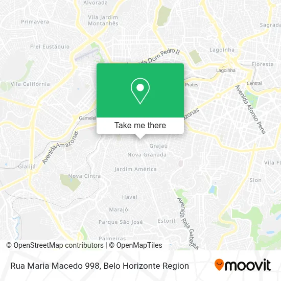 Rua Maria Macedo 998 map