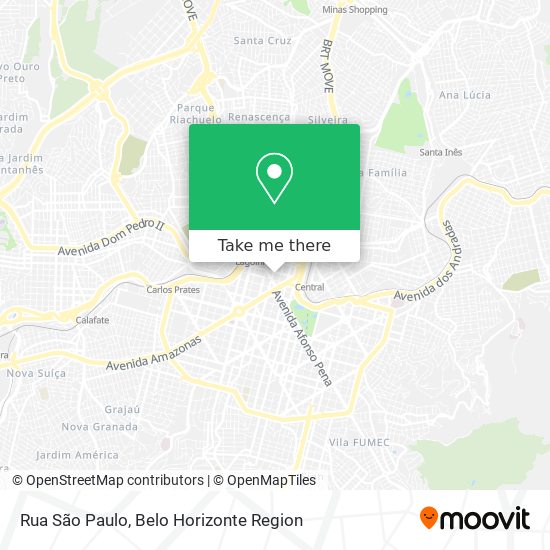 Rua São Paulo map