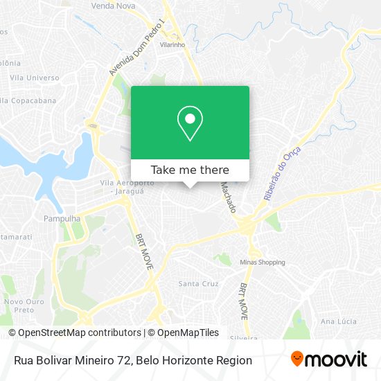 Rua Bolivar Mineiro 72 map