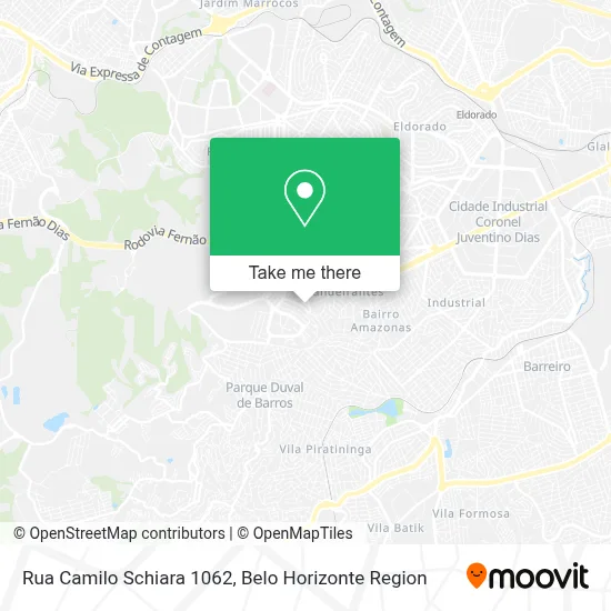 Rua Camilo Schiara 1062 map