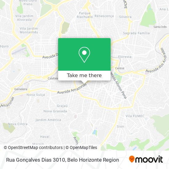 Rua Gonçalves Dias 3010 map