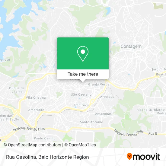 Rua Gasolina map