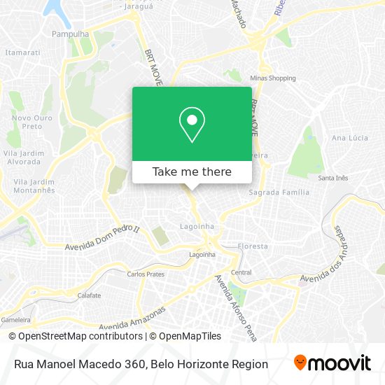 Rua Manoel Macedo 360 map