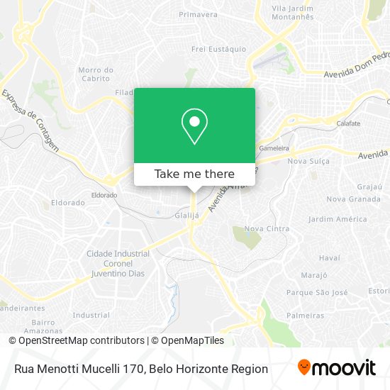 Rua Menotti Mucelli 170 map