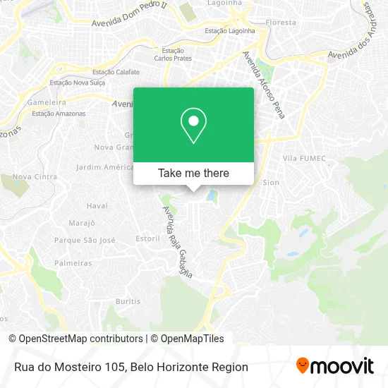 Rua do Mosteiro 105 map