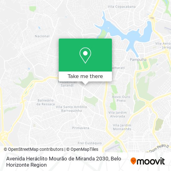 Avenida Heráclito Mourão de Miranda 2030 map