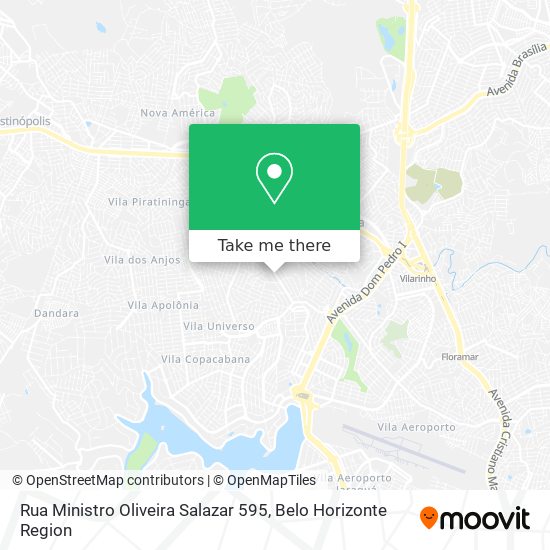 Rua Ministro Oliveira Salazar 595 map