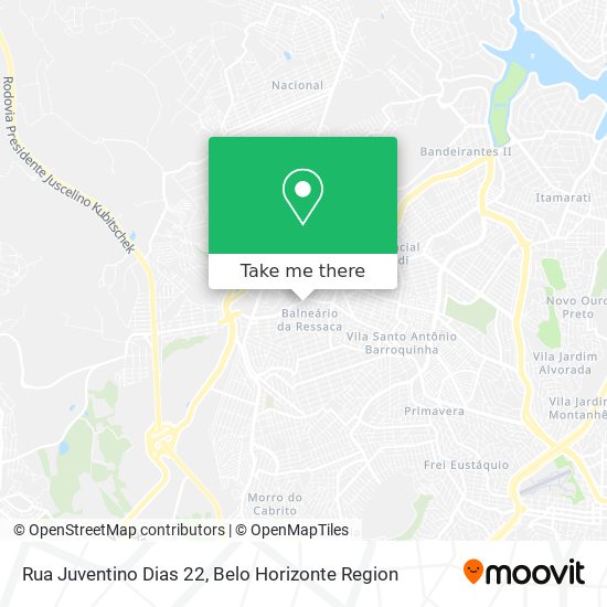 Rua Juventino Dias 22 map