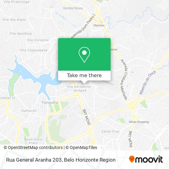 Rua General Aranha 203 map