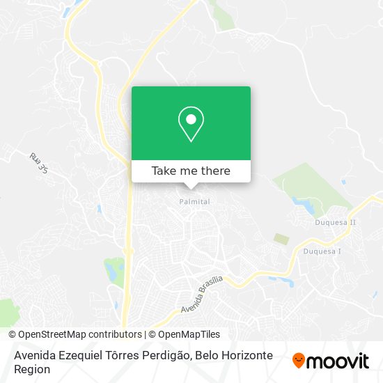 Avenida Ezequiel Tôrres Perdigão map