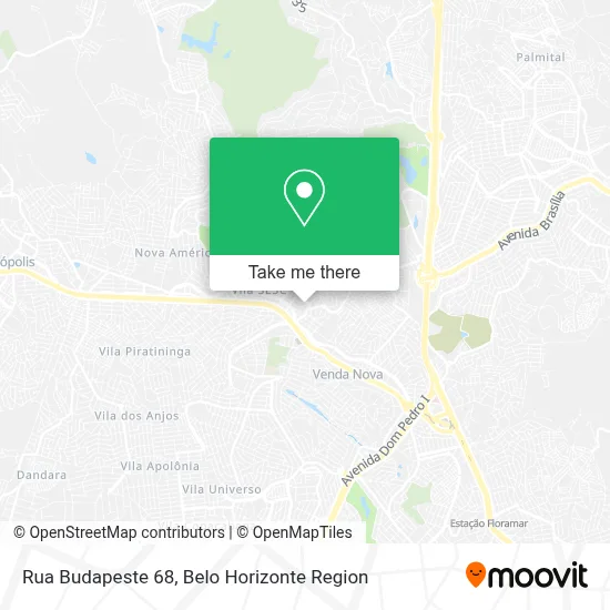 Rua Budapeste 68 map