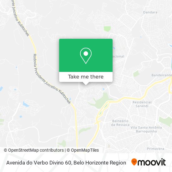 Avenida do Verbo Divino 60 map