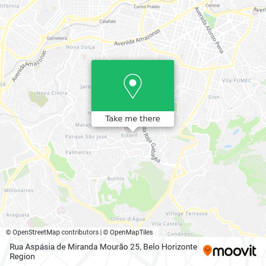 Rua Aspásia de Miranda Mourão 25 map
