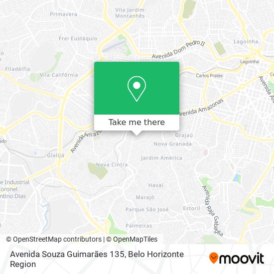 Avenida Souza Guimarães 135 map