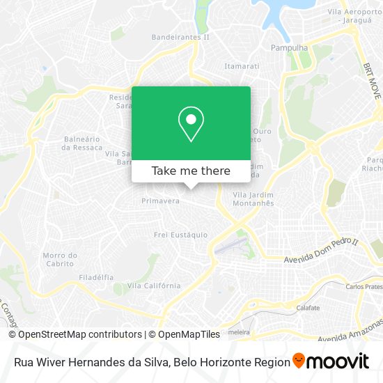 Rua Wiver Hernandes da Silva map