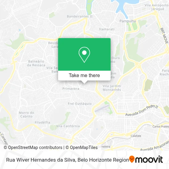 Rua Wiver Hernandes da Silva map
